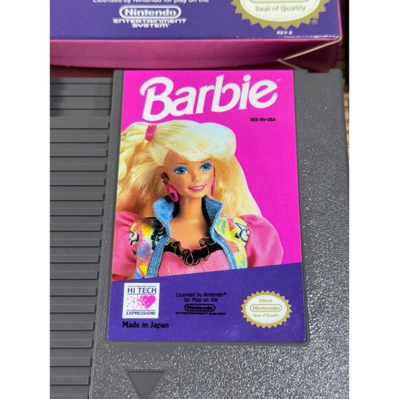 Barbie (Nintendo NES 1991) CIB‎ Tested - Picture 4 of 7
